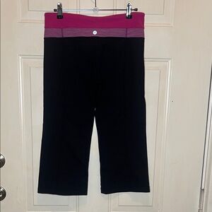 lululemon athletica reversible  Pink and Black Leggings